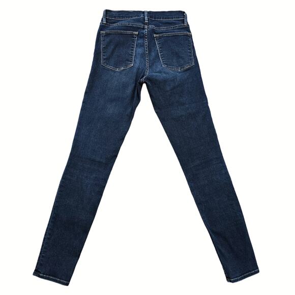 Le High Skinny Jeans Frame Size 26 Dark Stretch Denim NortHampton High Rise - Picture 10 of 10